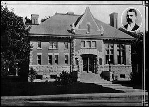 Old Nichols Library, now a popular Naperville restaurant